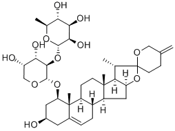 デスグルコルスシン 化学構造式