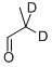 プロピオンアルデヒド-2,2-D2 化学構造式