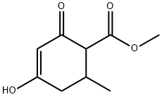 4-羟基-6-甲基-2-氧-3-环己烯-1-羧酸甲酯,39493-62-4,结构式