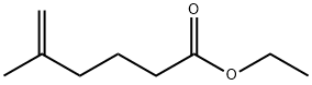 5-メチル-5-ヘキセン酸エチル 化学構造式