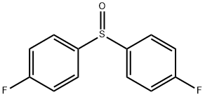 Bis[4-fluorophenyl] sulfoxide Struktur