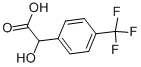 4-(トリフルオロメチル)-α-ヒドロキシベンゼン酢酸 化学構造式
