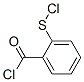 Benzoyl chloride, 2-(chlorothio)- (9CI) 化学構造式