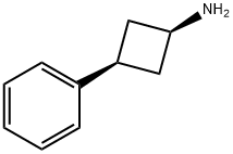 Cyclobutanamine, 3-phenyl-, cis- (9CI), 395074-91-6, 结构式