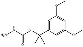 ヒドラジンカルボン酸1-(3,5-ジメトキシフェニル)-1-メチルエチル 化学構造式