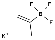 カリウムイソプロペニルトリフルオロボラート 化学構造式