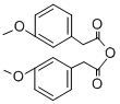 4-メトキシフェニル酢酸  無水物 化学構造式