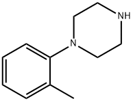 1-o-トリルピペラジン 化学構造式