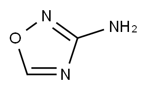 1,2,4-オキサジアゾール-3-アミン 化学構造式