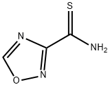 1,2,4-オキサジアゾール-3-カルボチオアミド 化学構造式