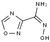 1,2,4-Oxadiazole-3-carboximidamide,N-hydroxy- Struktur