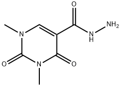 1,3-DiMethyl-2,4-dioxopyriMidine-5-carbohydrazide 结构式