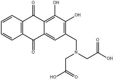 茜素氟蓝,3952-78-1,结构式