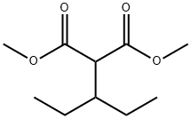 DIMETHYL 2-(1-ETHYLPROPYL)MALONATE Structure