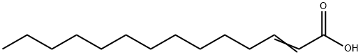2-テトラデセン酸 化学構造式