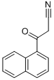 1-萘苯甲酰基乙腈,39528-57-9,结构式