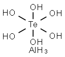 ALUMINUM TELLURATE 化学構造式