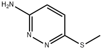 3-AMINO-6-METHYLTHIOPYRIDAZINE Structure