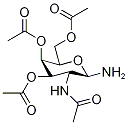 2-(AcetylaMino)-2-deoxy-β-D-galactopyranosylaMine 3,4,6-Triacetate Structure