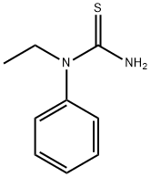 1-ETHYL-3-PHENYL-2-THIOUREA Struktur
