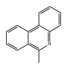 6-メチルフェナントリジン 化学構造式