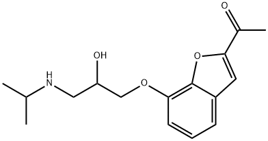 苯呋洛尔,39552-01-7,结构式