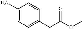 对氨基苯乙酸甲酯, 39552-81-3, 结构式