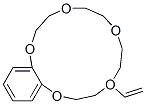 4′-ビニルベンゾ-15-クラウン-5 化学構造式
