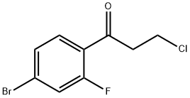 1-(2-氟-4-溴苯基)-3-氯-1-丙酮