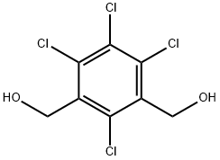2,4,5,6-TETRACHLORO-M-XYLENE-A,A'-DIOL Structure