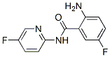 Benzamide, 2-amino-5-fluoro-N-(5-fluoro-2-pyridinyl)- (9CI) Structure