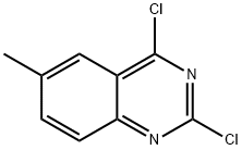 2,4-二氯-6-甲基喹唑啉, 39576-82-4, 结构式