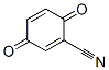 3,6-ジオキソ-1,4-シクロヘキサジエン-1-カルボニトリル 化学構造式