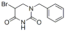 1-benzyl-5-bromo-1,3-diazinane-2,4-dione Struktur
