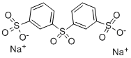 DIPHENYLSULFONE-3,3'-DISULFONIC ACID DISODIUM SALT Structure