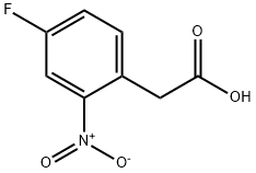 4-Fluoro-2-nitrophenylacetic acid Structure