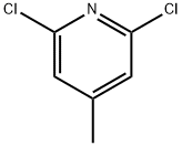 2,6-Dichloro-4-picoline  Structure