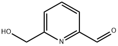 6-(ヒドロキシメチル)ピコリンアルデヒド 化学構造式