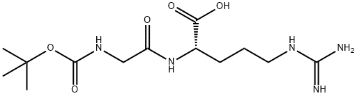 N-Boc-Gly-L-Arg-OH 化学構造式