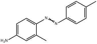 对氨基-4，2′-偶氮甲苯, 3963-79-9, 结构式