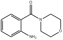 [2-(モルホリン-4-イルカルボニル)フェニル]アミン 化学構造式