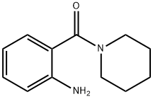 [2-(ピペリジン-1-イルカルボニル)フェニル]アミン 化学構造式