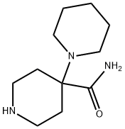 [1,4'-ビピペリジン]-4'-カルボアミド 化学構造式