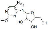 2-(hydroxymethyl)-5-(2-methoxypurin-9-yl)oxolane-3,4-diol Structure