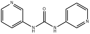 N,N'-ビス(3-ピリジル)尿素 化学構造式