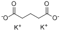 戊二酸二钾(盐) 结构式