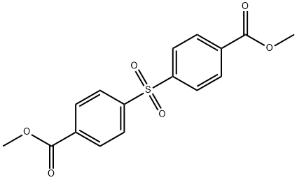 DIMETHYL DIPHENYL SULFONE 4,4'-DICARBOXYLATE Struktur