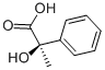 (R)-(-)-2-羟基-2-苯基丙酸, 3966-30-1, 结构式