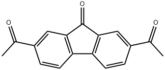 2,7-二乙酰基芴 结构式