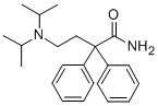 4-(diisopropylamino)-2,2-diphenylbutyramide 结构式